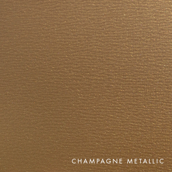 lux panel metallic swatch champagne metallic
