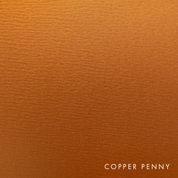 lux panel metallic swatch copper penny