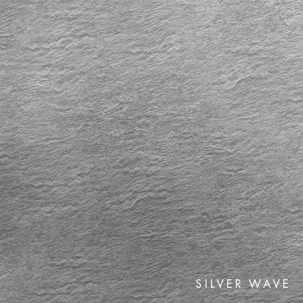 lux panel metallic swatch silver wave