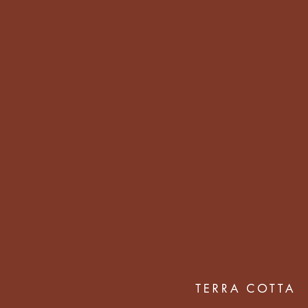 lux panel solid colours terra cotta